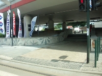 Mozaika na Rondzie Mogilskim w Krakowie