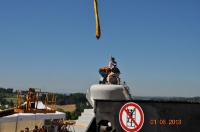 Stupa z granitu strzegomskiego