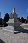 Stupa z granitu strzegomskiego
