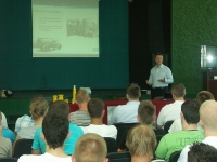 wykład na temat narzędi stosowanych w kamieniarstwie